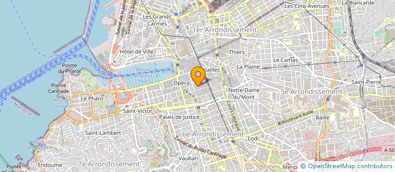 localisation de l'entreprise 3I CONSEILS à MARSEILLE