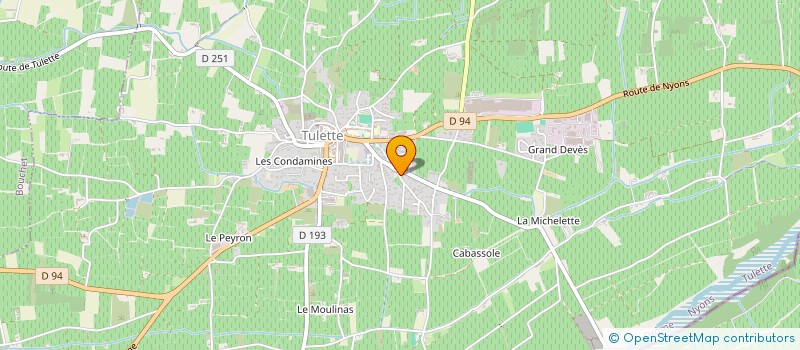 localisation de l'entreprise 3IA  TULETTE