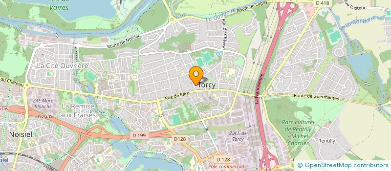 localisation de l'entreprise 3IA CONSULTING à TORCY