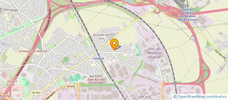 localisation de l'entreprise 3ID'O à LESQUIN