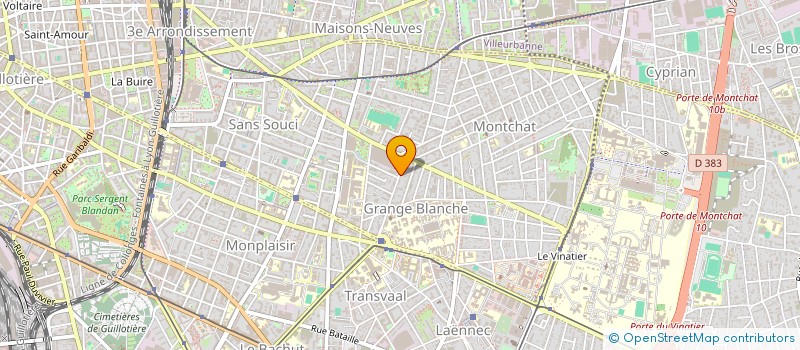 localisation de l'entreprise 3ID2PLUS  LYON