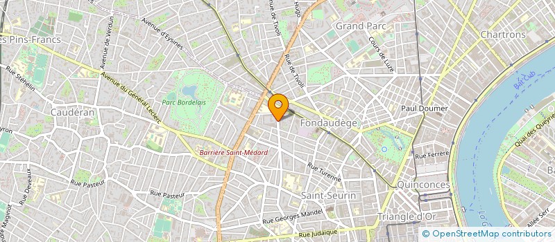 localisation de l'entreprise 3IE à BORDEAUX