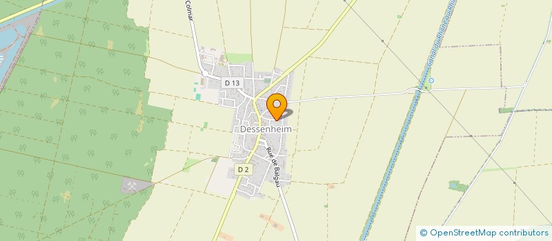 localisation de l'entreprise 3INVEST  DESSENHEIM