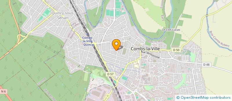 localisation de l'entreprise 3ITECH  COMBS-LA-VILLE