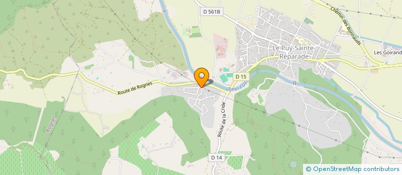 localisation de l'entreprise 3ITEMS à LE PUY-SAINTE-REPARADE