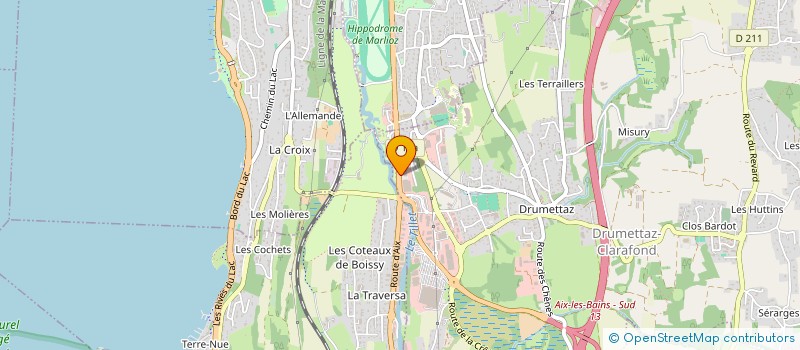 localisation de l'entreprise 3J.1  DRUMETTAZ-CLARAFOND