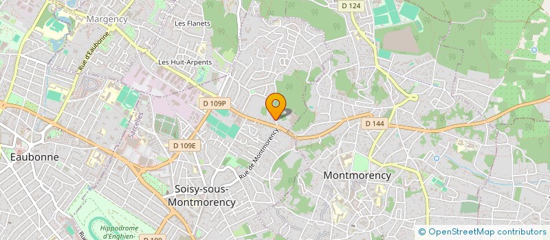 localisation de l'entreprise 3J - BATIMENT  SOISY-SOUS-MONTMORENCY