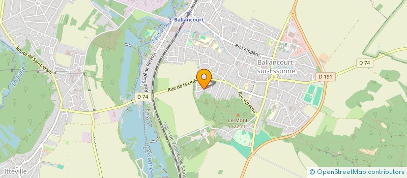 localisation de l'entreprise 3J CAR  BALLANCOURT-SUR-ESSONNE