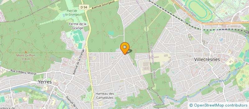 localisation de l'entreprise 3J COUVERTURE  YERRES