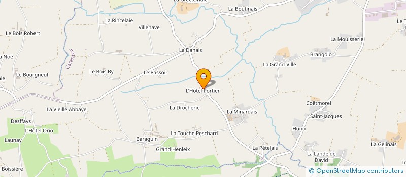 localisation de l'entreprise 3J FERRONNERIE  CARENTOIR