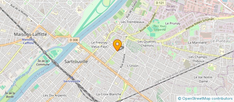 localisation de l'entreprise 3J FOOD SOLUTION à SARTROUVILLE