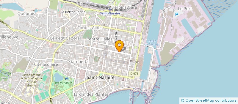 localisation de l'entreprise 3J IMMOBILIER  SAINT-NAZAIRE