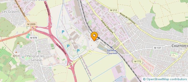 localisation de l'entreprise 3J SOLAR  COURNON-D'AUVERGNE