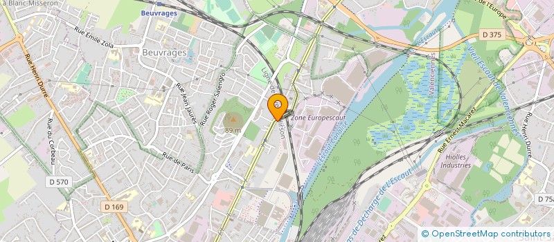 localisation de l'entreprise 3J2CDK  ANZIN