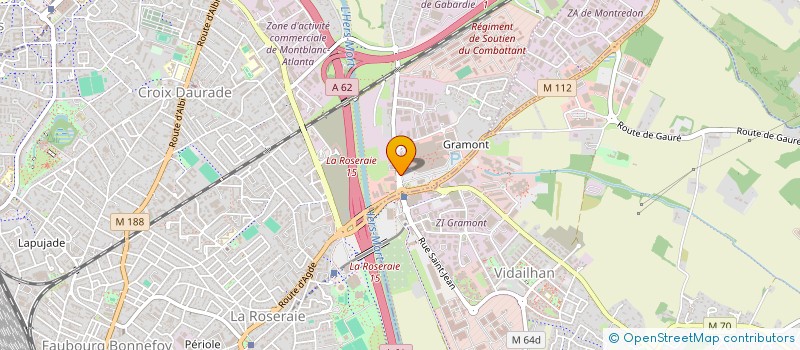 localisation de l'entreprise 3JA à TOULOUSE