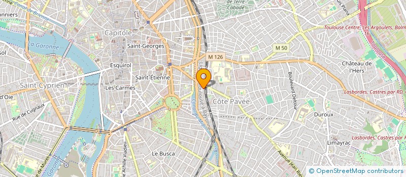 localisation de l'entreprise 3JCF  TOULOUSE