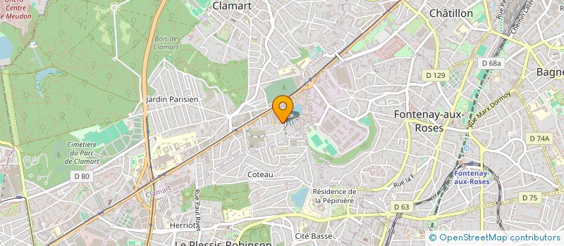 localisation de l'entreprise 3JER à CLAMART