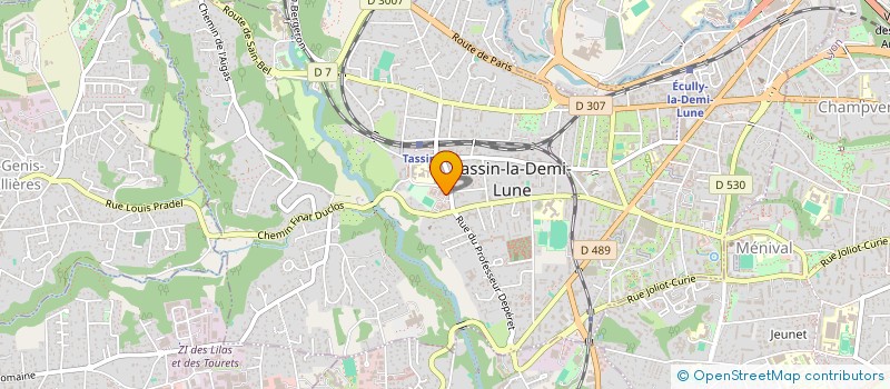 localisation de l'entreprise 3JR SAP SERVICES  TASSIN-LA-DEMI-LUNE