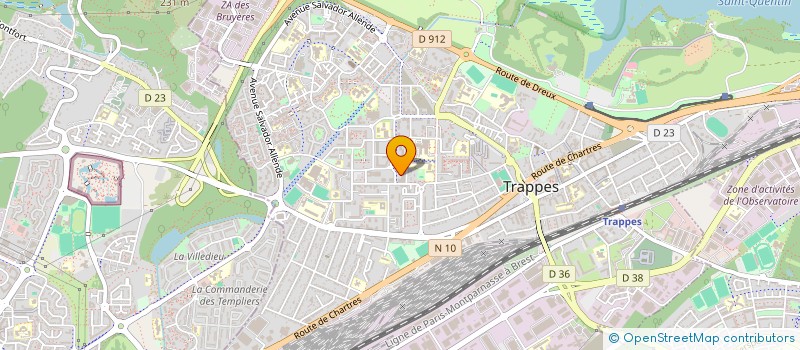 localisation de l'entreprise 3K à TRAPPES