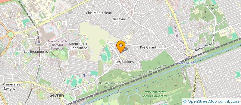 localisation de l'entreprise 3K à SEVRAN