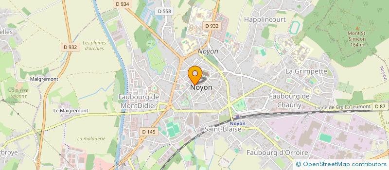 localisation de l'entreprise 3K BEEF  NOYON