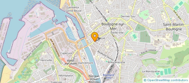 localisation de l'entreprise 3K FRERES  BOULOGNE-SUR-MER