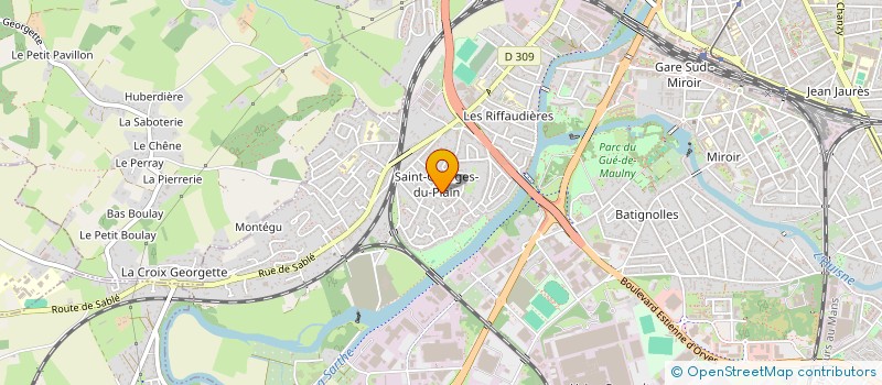 localisation de l'entreprise 3K NEGOCES à LE MANS