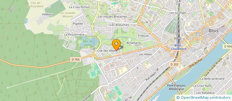 localisation de l'entreprise 3K POSE à BLOIS