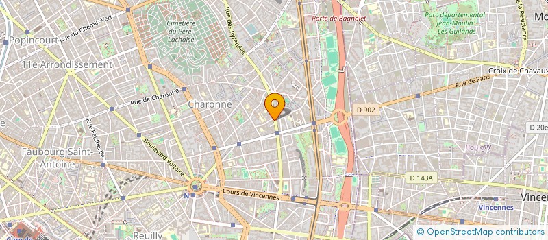 localisation de l'entreprise 3K PROD  PARIS