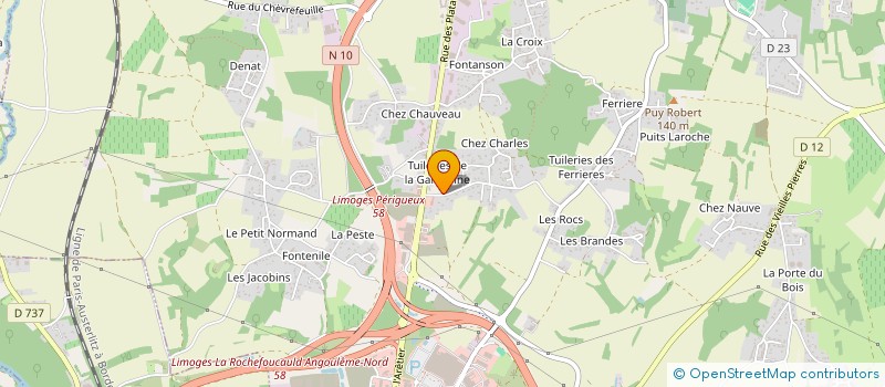 localisation de l'entreprise 3KBG à CHAMPNIERS