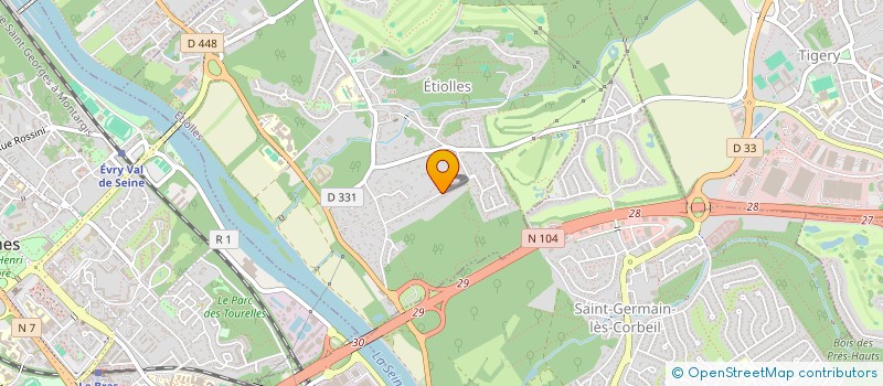 localisation de l'entreprise 3KL  ETIOLLES