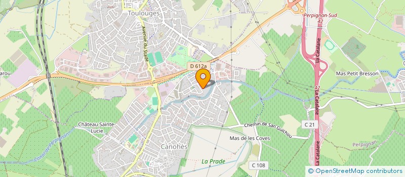 localisation de l'entreprise 3KS EXECUTIVE  CANOHES