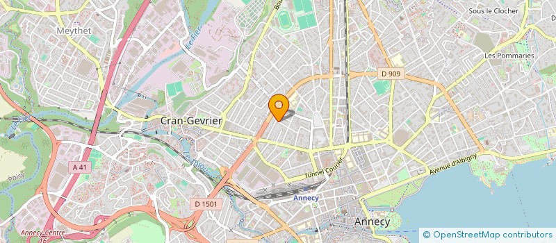 localisation de l'entreprise 3KVENETIE à ANNECY