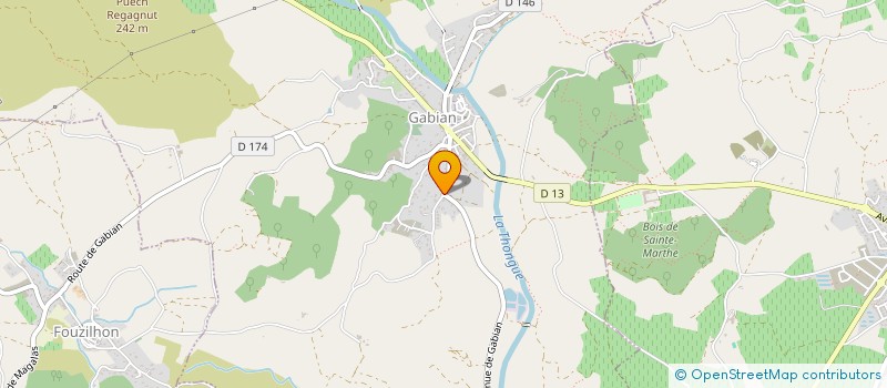 localisation de l'entreprise 3L  GABIAN