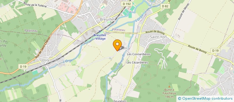 localisation de l'entreprise 3L à BREUX-JOUY