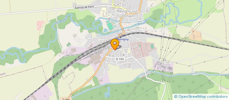 localisation de l'entreprise 3L à REVIGNY-SUR-ORNAIN