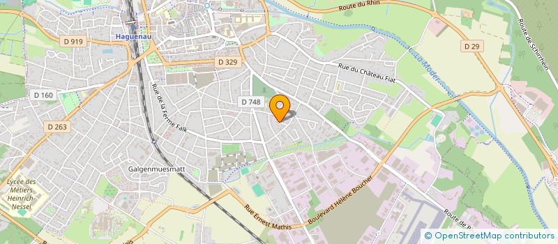 localisation de l'entreprise 3L à HAGUENAU