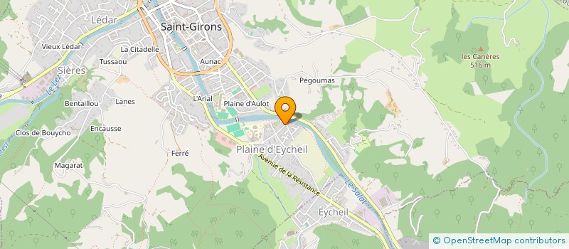 localisation de l'entreprise 3L à SAINT-GIRONS