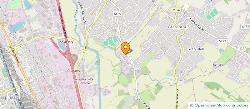 localisation de l'entreprise 3L  GRATENTOUR