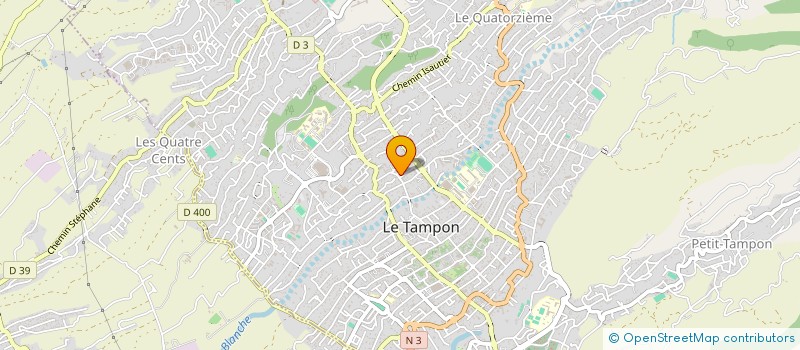 localisation de l'entreprise 3L  LE TAMPON