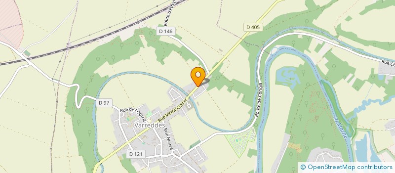 localisation de l'entreprise 3L  VARREDDES