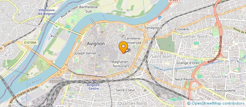 localisation de l'entreprise 3L  AVIGNON