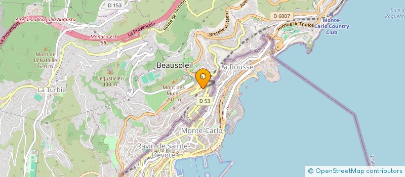 localisation de l'entreprise 3L  BEAUSOLEIL