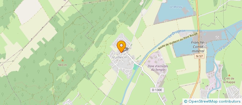 localisation de l'entreprise 3L  VUILLECIN