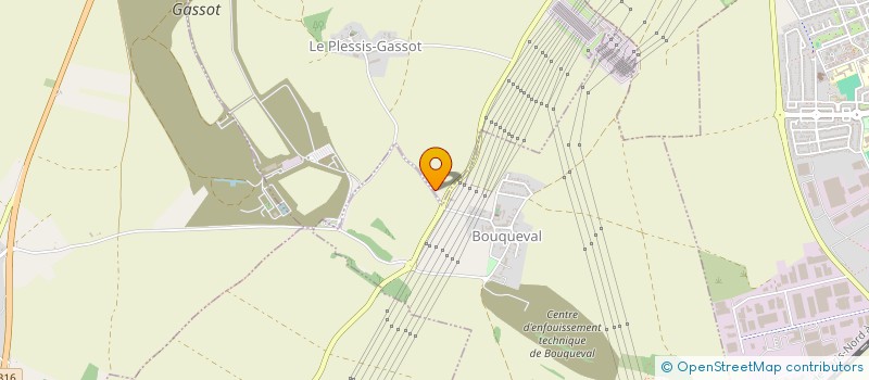 localisation de l'entreprise 3L AGRI  PLESSIS-GASSOT