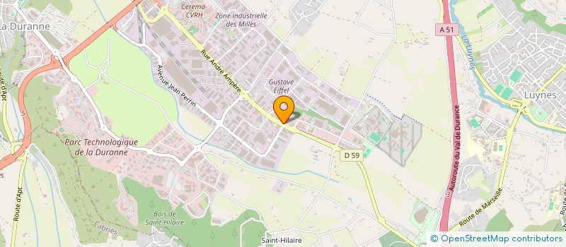 localisation de l'entreprise 3L BATIMENT  SIMIANE-COLLONGUE