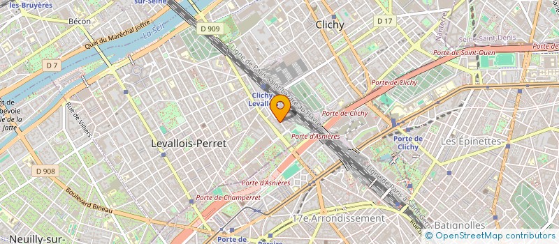 localisation de l'entreprise 3L CONSULTING à LEVALLOIS-PERRET