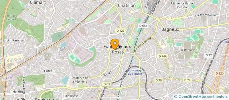 localisation de l'entreprise 3L DEVELOPPEMENT à FONTENAY-AUX-ROSES