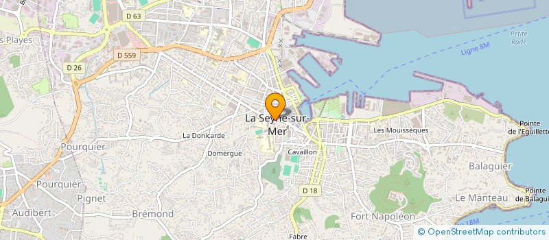 localisation de l'entreprise 3L HOLDING à LA SEYNE-SUR-MER