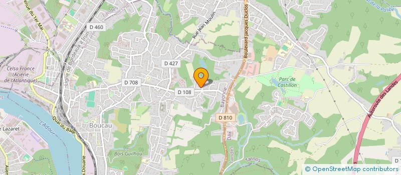 localisation de l'entreprise 3L IMMO  BOUCAU